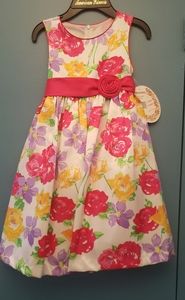 6T Floral dress